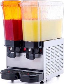 Resim Samixir 40.SSI Klasik Twin Soğuk İçecek Dispenseri, 20+20 L, Fıskiyeli, Inox 