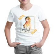 Resim Lord T-Shirt Mars Argo - Portrait Beyaz Çocuk Tshirt 