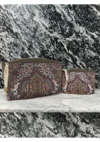 Resim Echarmes Hürrem Model Kadın Clutch Mavi 