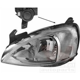 Resim Depo Opel Corsa C 2004 2006 Far Sol (Oem No:1216142) 