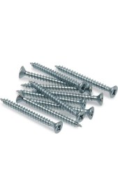 Resim 3 x 40 Sunta Vidası Beyaz (250 Adet) 