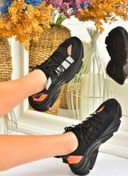 Resim Fox Shoes Siyah Kumaş Kadın Spor Ayakkabı M973510404 