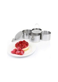 Resim Narkalıp Parfe Kalıbı 4Lü Set En- 8Cm Derinlik 5 Cm 