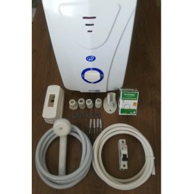 Resim Simetra Premium Elektrikli Şofben 6mt Kablolu Tam Takım Simetra Premium 6mt 