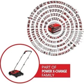 Resim Akülü Kazıma/havalandırma Makinesi Gc-Sc 18/28 Li-Solo Power X- (18 V, 28 cm Çalışma Genişliği, Kömürsüz Motor, 12 Bıçaklı Bıçak Silindiri, Çift Yuva, Akü Dahil Değildir) 
