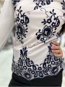 Resim Minimoda Kids Önü Komple Güpür Kız Bluz 