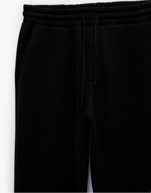 Resim Koton Lastikli Paça Şardonlu Cepli Beli Bağcıklı Jogger Eşofman Altı Siyah 6sam40037mk Siyah 