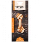 Resim M-Pets Trusty Chicken Tatlı Patatesli Düğümlü Kemik 50 Gr 