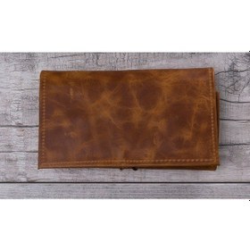 Resim Deri Kablo Aksesuar Taşıma Çantası G19 Taba Taba 