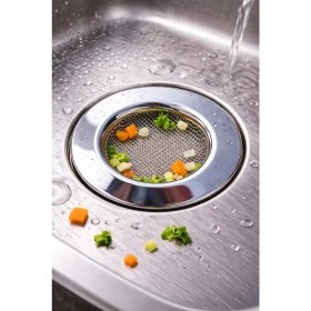 Resim Senz Paslanmaz Çelik Lavabo Süzgeçi Çap 7.5 cm Süzgeç 4 cm 