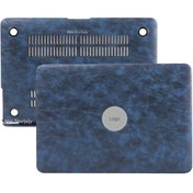 Resim Mcstorey Macbook Air Kılıf 13inç Deri Kaplama Kılıf A1369 A1466 (ESKİ USB'Lİ MODEL 2010-2017) Uyumlu Leat01 