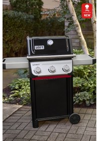 Resim Weber Spirit 2025 Gazlı Barbekü&Mangal E-310 Siyah 