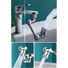 Resim Mutfak Banyo Musluk Başlığı 180 Derece Dönebilen Fonksiyonel Evrense 