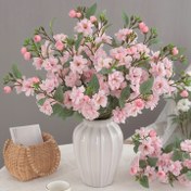 Resim 1 Demet, 20 Baş Yapay Gül Çiçekleri, Masa Merkezleri için Sahte Çiçek Düzenlemeleri Ev Ofis Parti Düğün İç Mekan Dış Mekan Dekorasyonu 