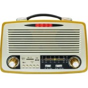 Resim Kemai 1700 Nostalji Bluetooth-Sd Kart Girişli Retro Vintage Radyo 
