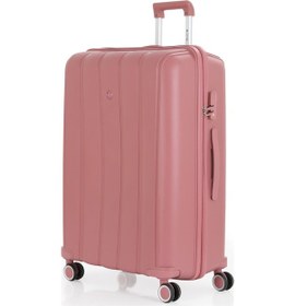 Resim Mçs Polipropilen 4lü Valiz Seti V305 S21yy1000080-set 00418 Koyu Pudra 