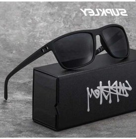 Resim Fastbuy Supkley Erkek Siyah Gri Polarize Güneş Gözlüğü - Yuvarlak Çerçeve, Uv Korumalı, Plaj Tatili İçin Altın Renk Altın 