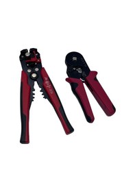 Resim Hsc8 6-4a Awg23-7 Terminal Sıkma Ve Tel Sıyırma Pense Seti 800 Parça 