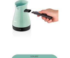 Resim Yeşil Renkli Pratik Türk Kahve Makinesi SCM-2955 