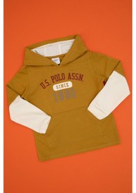 Resim U.s. Polo Assn. Erkek Çocuk Petrol Sweatshirt 50316470-vr151 Oıl 