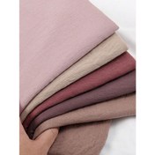 Resim Kadınlar İçin Yumuşak, Kırışmaz ve Hafif Eşarp - Şık Monokrom Pastel & Deri Tonlar (Pembe Bej Bordo) | Partilerde Günlük Ve Resmi Etkinlikler iÇIn Uygun Baş örtüsü VE Boyun Atma Aksesuar 