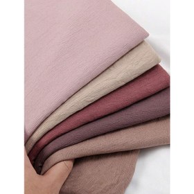 Resim Kadınlar İçin Yumuşak, Kırışmaz ve Hafif Eşarp - Şık Monokrom Pastel & Deri Tonlar (Pembe Bej Bordo) | Partilerde Günlük Ve Resmi Etkinlikler iÇIn Uygun Baş örtüsü VE Boyun Atma Aksesuar 