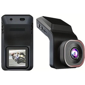 Resim Xuweiwei Gyıoeupt 1080p Hd Araç Kamerası Single Lens No Memory Card Gece Görüşü 170 Geniş Açı Wdr Döngü Kayıt Yapışkan Montaj Pil L Şekilli Tasarım 