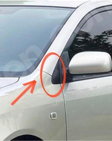 Resim Toyota Coralla 2003-2007 Yan Ayna Üçgeni Adet 