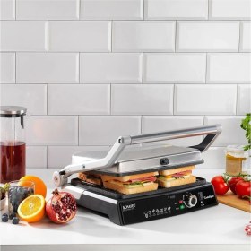 Resim Allians Prç. Inox Tost Makinesi, Pratik ve Şık Tasarım, Hızlı Tost Keyfi 