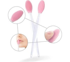 Resim Bfs 2 Adet Dudak Fırçası Peeling Etkili Gözenek Siyah Nokta Temizleyici Çift Yönl 