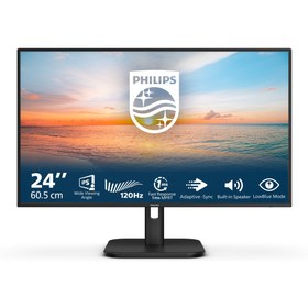 Resim Philips 24E1N1200A 23.8" 120Hz 1Ms VGA+HDMI+DP FullHD Adaptive-Sync IPS Vesa Monitör 