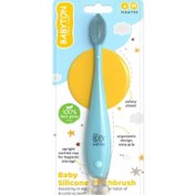 Resim Babyton Silikon Bebek Diş Fırçası 6-24 Ay 