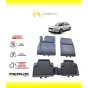 Resim Volkswagen Passat B5 1996-2000 Uyarlanabilir Universal Havuzlu Paspas 