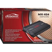 Resim Audiomax Mx-624 3000W 4 Kanal Oto Anfi Amfi 