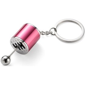 Resim Yunboo Kırmızı Metal Mekanik Vites Anahtarlık - Araba, Motosiklet, Bisiklet Ve Çanta Dekorasyonu 