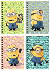 Resim Keskin Color Minions Metalize Bloknot A6 80 Yaprak 