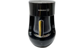 Resim Korkmaz A865-04 Otantik Türk Kahve Makinesi Siyah 