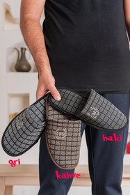 Resim StWenn 3'lü Paket Erkek Ev Terliği Çeyiz Bohça Seti Kışlık Terlik Ses Yapmaz Hafif Taban Karma Renk Erkek 