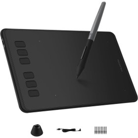Resim Huion Inspiroy H640p 6.3" X 3.9" 6 Tuş Grafik Tablet Kalem 