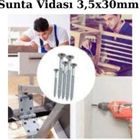 Resim Seka Hand Tools Sunta Vidası 3,5X30MM 50'li Paket 