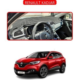 Resim Renault Kadjartorpido Koruma Halısı Kırmızı Kenar 