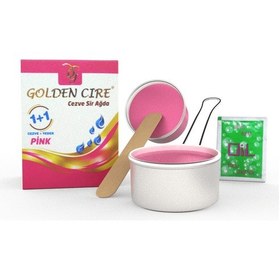 Resim Golden Cire Pudralı Hassas Ciltler için Cezve Ağda 1+1 210 G 