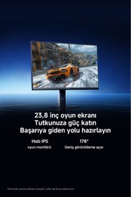Resim Xiaomi G24i EU 23.8″ 180Hz 1ms Full HD Fast IPS Gaming Oyuncu Monitörü (Xiaomi Türkiye Garantili) 