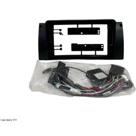 Resim Fabrikasyon BMW E39-E53 1995-2003 9'' Multimedya Çerçevesi (Yüksek kalite) 