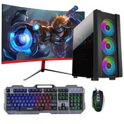 Resim Tx129 Intel Core i5 3470 23.6" 8 GB RAM 256 GB SSD 4 GB GTX750ti Curved Masaüstü Oyun Bilgisayarı Turbox