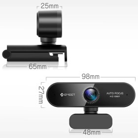 Resim Emeet Smartcam Nova 1080P Full Hd Webcam - Dahili Mikrofonlu, Otomatik Odaklama, Profesyonel Toplantılar Için 