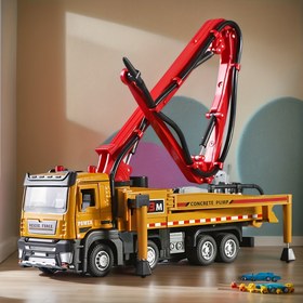 Resim Gerçekçi Ses ve Su Püskürtme Özellikli Manuel Çimento/Beton Kamyon Oyuncak - 6-12 Yaş Arası Erkek Çocuklar için Geri Çekmeli İnşaat Araç Çalışması, İnşa Uyumlu (Hayır), Erkek Çocuklar İçin İnşaat Kamyonları İngilizce, Erkek Çocuk Kamyonları, Araba Yapımı, Bir Kamyon Yap, Araba Yapımı, Araba Yap, Yapı Bloklu Kamyonlar, Uzun bir araba veya kamyon sürün çocuklar, Erkek Çocuklar İçin Araba Parıltıları, İnşaat Oyunu, Oyuncak araba, Duvar Tırmanma Arabası, Yapılacak Araba, Araç 