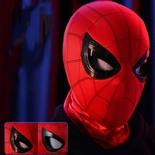 Resim 1 adet Marvel Funky Spider-Man Maskesi, Hareketli Gözlerle, Klasik Örümcek Adamı Korku Temalı Başlık, Parti Fotoğraf Aksesuarı, Mükemmel Paskalya Hediyesi, Doğum Günleri, Partiler, Festivaller ve Yıldönümler için İdeal, Kutlama Aksesuarı, En İyi Noel Hediyesi 