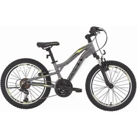 Resim Bisan Buffalo Çocuk Bisikleti 30 cm V 24 Jant 18 Vites Füme Siyah Sarı 