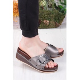 Resim Pierre Cardin 7418 Anatomik Rahat Ürün Tokalı Kadın Terlik 